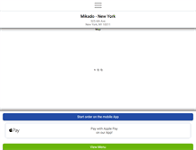 Tablet Screenshot of mikadonyc.com